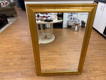 Pottery Barn Gold Rectangular Mirror