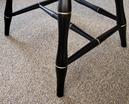 Maple & Black Arm College Office Chair