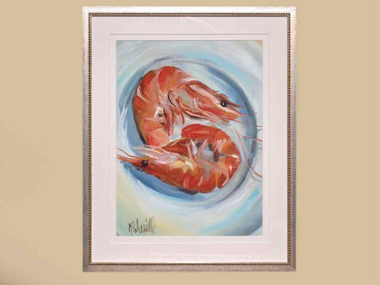 Crawfish Still Life Art Print