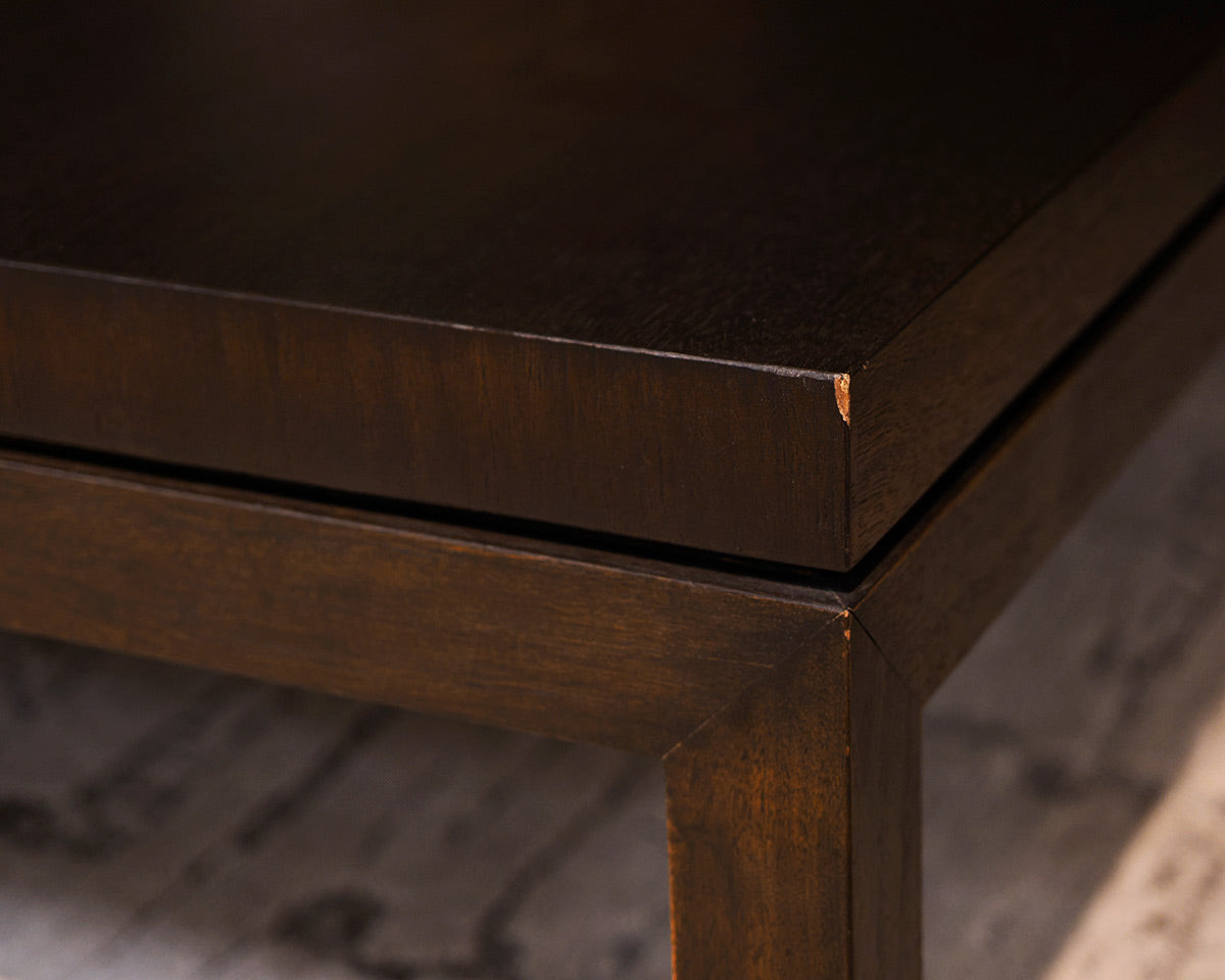 Large Mahogany Cocktail Table