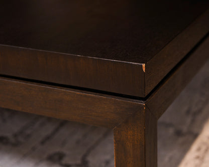 Large Mahogany Cocktail Table
