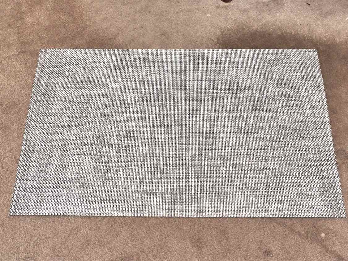 Chilewich Inc  Indoor & Outdoor Basket Weave Non Slip Backing Area Rug