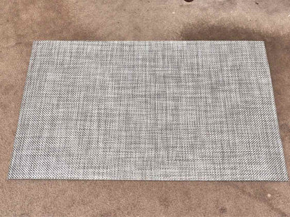 Chilewich Inc  Indoor & Outdoor Basket Weave Non Slip Backing Area Rug