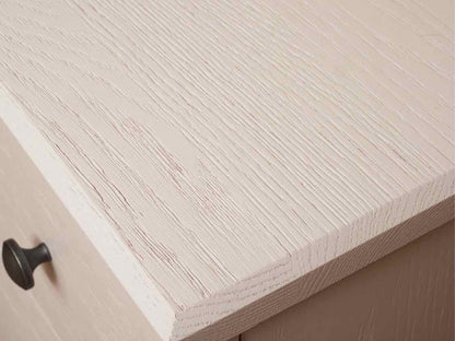 Vaughan Bassett  White Finish Fundamentals 6 Drawer Dresser