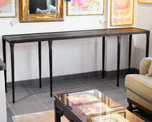 Crate & Barrel Silvano Black Console