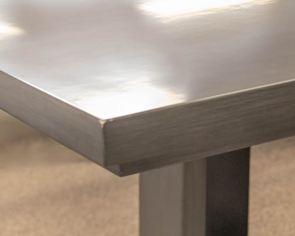 Old Biscayne Custom Extended Leaf Double Base Dining Table