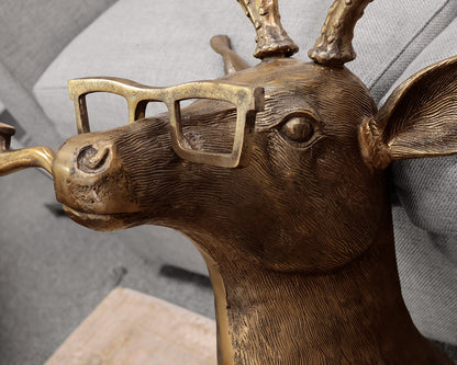 Eric + Eloise "Frankie" Deer Head Wall Decor