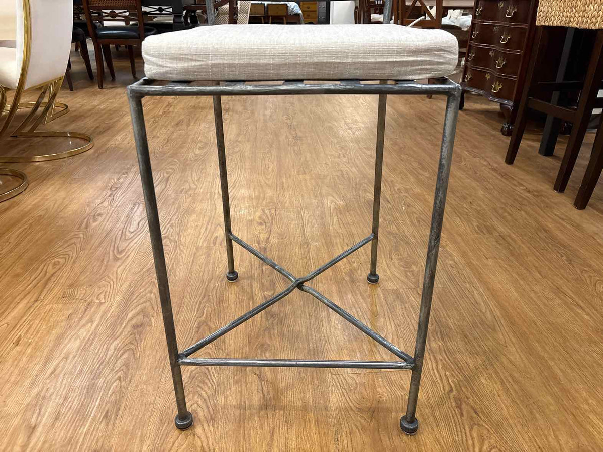 Set of 4 Iron Counter Stools
