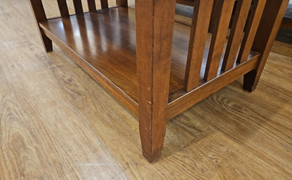 Ethan Allen Mission Style Cocktail Table