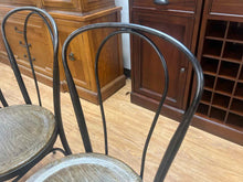 Set of 5 Industrial Arhaus Dining Chairs