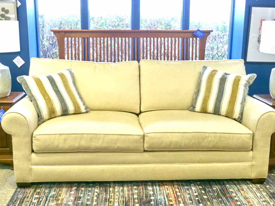 Century Furniture Sofa with 2 Toss Pillows