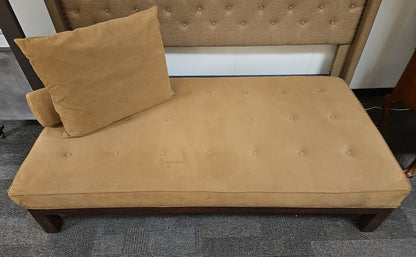 Portico Tufted Suede Daybed