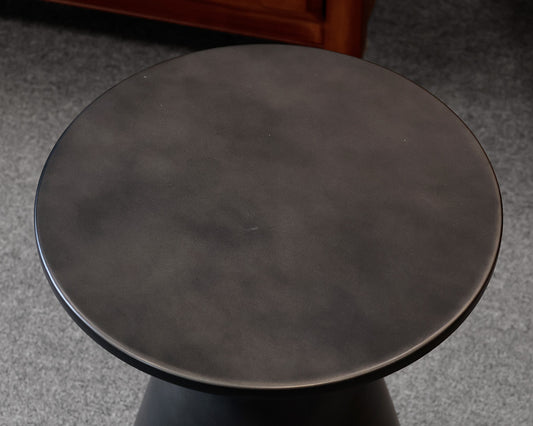 Round Metal Drink Table