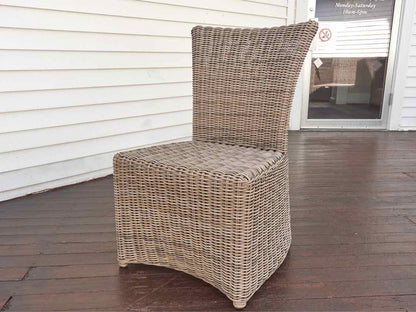 Set of (6) Kingsley Bate Outdoor  All Weather Wicker Chairs