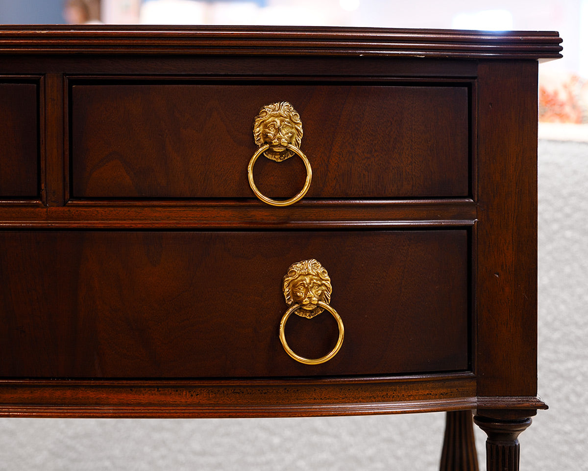Pair of Hickory Chair Mahogany Side Tables