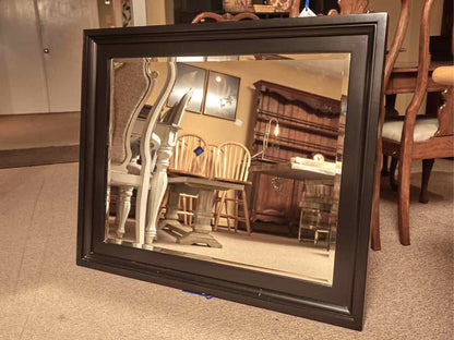 Black Finsh Framed  Mirror