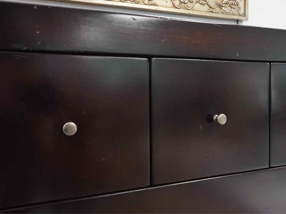 Mitchell Gold Contemporary Espresso Sideboard