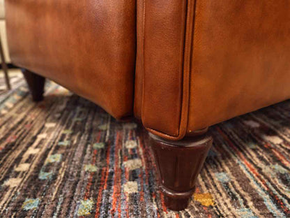 Bradington Young Saddle Brown  Leather Recliner