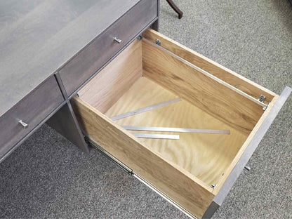 Room & Board Hudson Gray Wash Desk