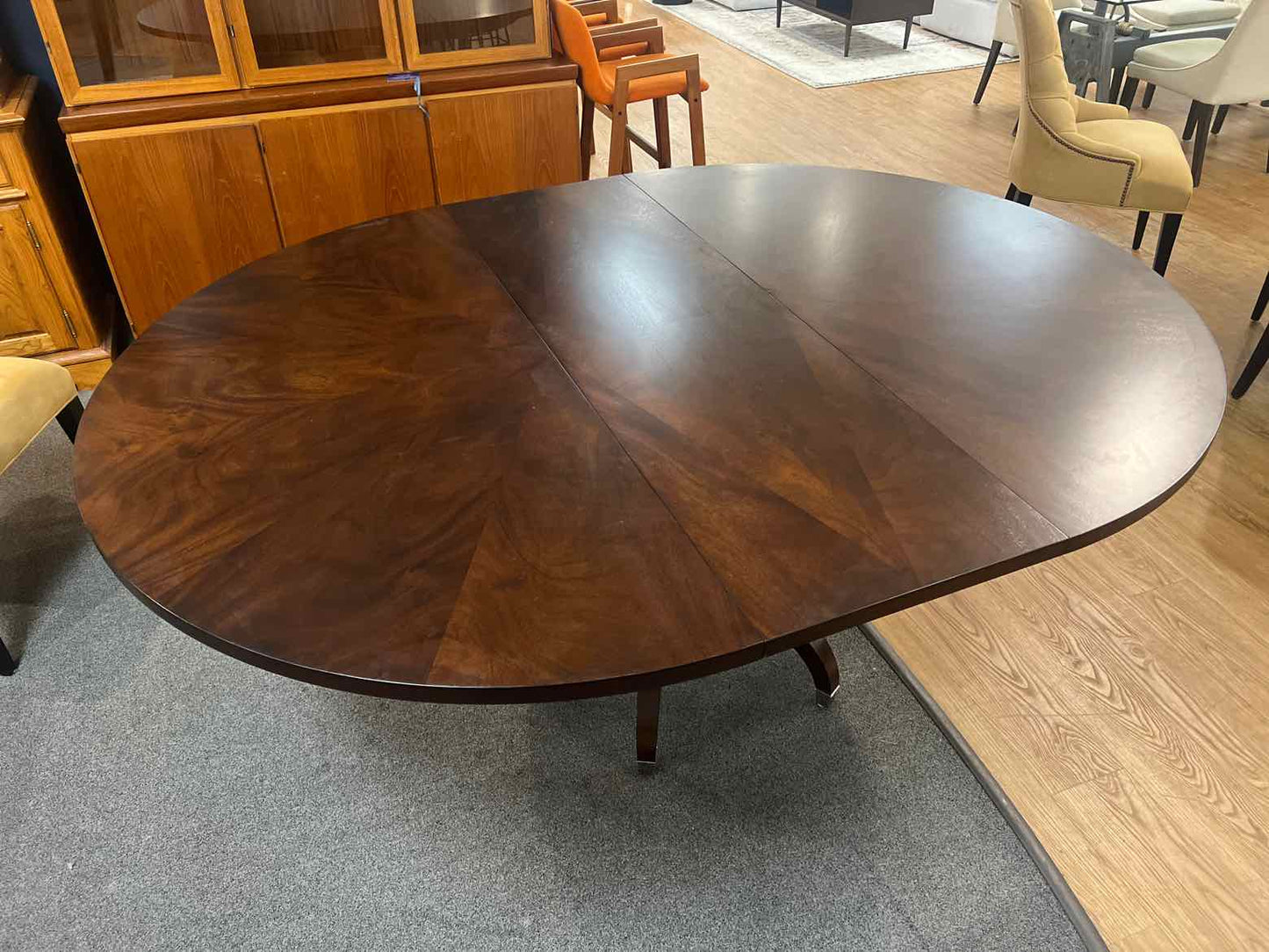 Ethan Allen Dark Cherry Dining Table