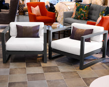Pair of RH Agean Metal Outdoor Chairs