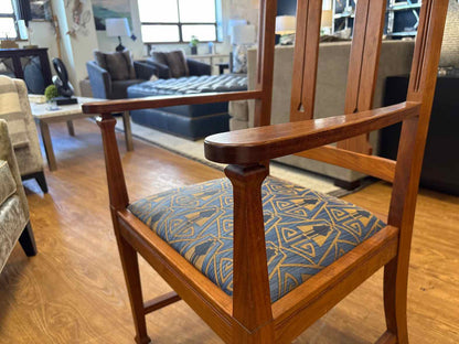 Bill Brace Furniture Set of 6 Mission-Style Dining Chairs