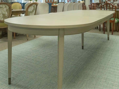 Jonathan Charles 'Synodic Swedish' Oval Dining Table