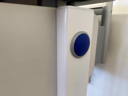 Moll 'Champion' Adjustable Height Desk With Flex Deck Extension