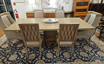 A.R.T. Furniture 'Bedford' Cerused Oak Dining Set w/ 6 Chairs