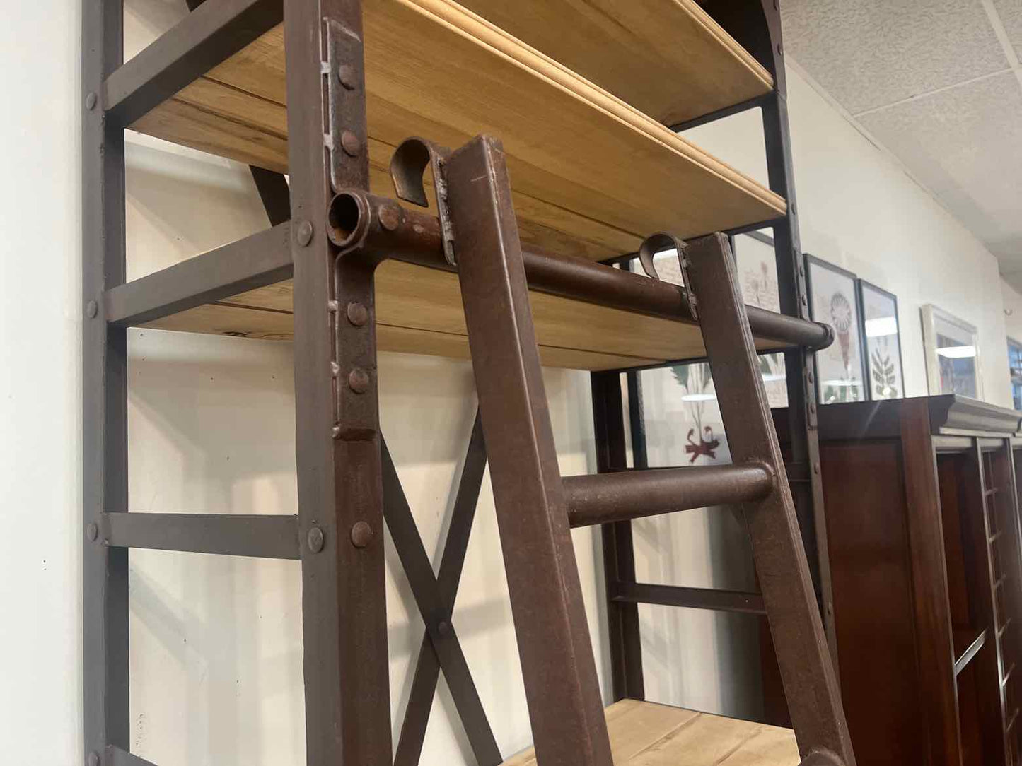 Restoration Hardware Industrial Bookcase