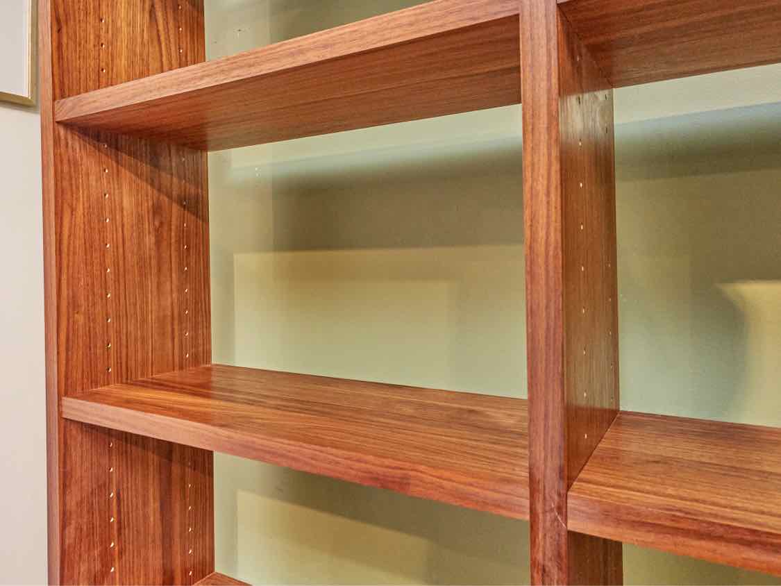 Danish Teak 10 Shelf Bookcase & 2 Drawer & Door Console