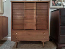 RWay Light Cherry MCM Five Drawer Chest