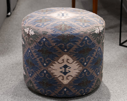 Kilim Patterned Ottoman