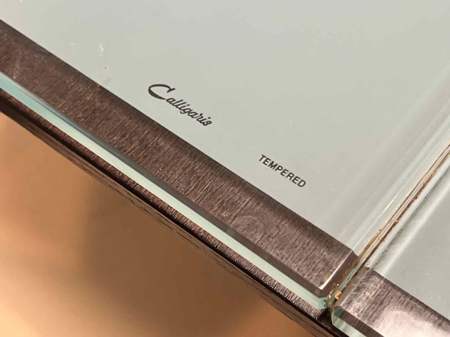 Calligaris Frosted Glass Dining Table