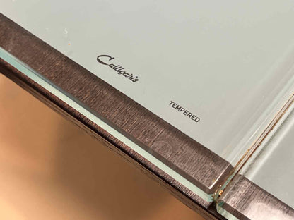 Calligaris Frosted Glass Dining Table