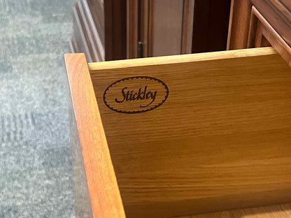 Stickley Marble Top Nightstand
