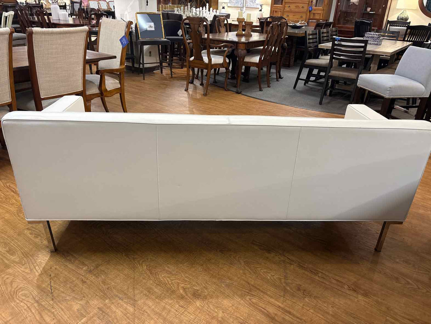 DWR 'Theater' Leather Sofa