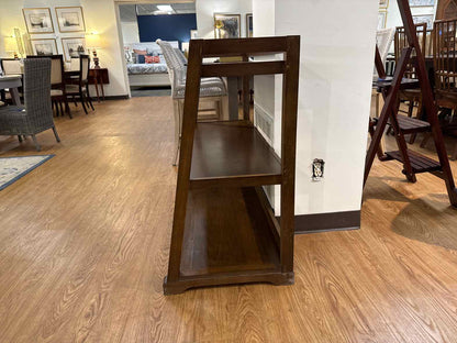 Wooden Three Shelf Bookcase