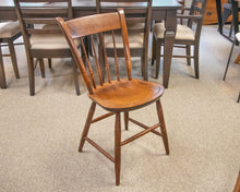 Nichols & Stone Set Of 6 Thumb-Back Maple Spindle Dining Chairs
