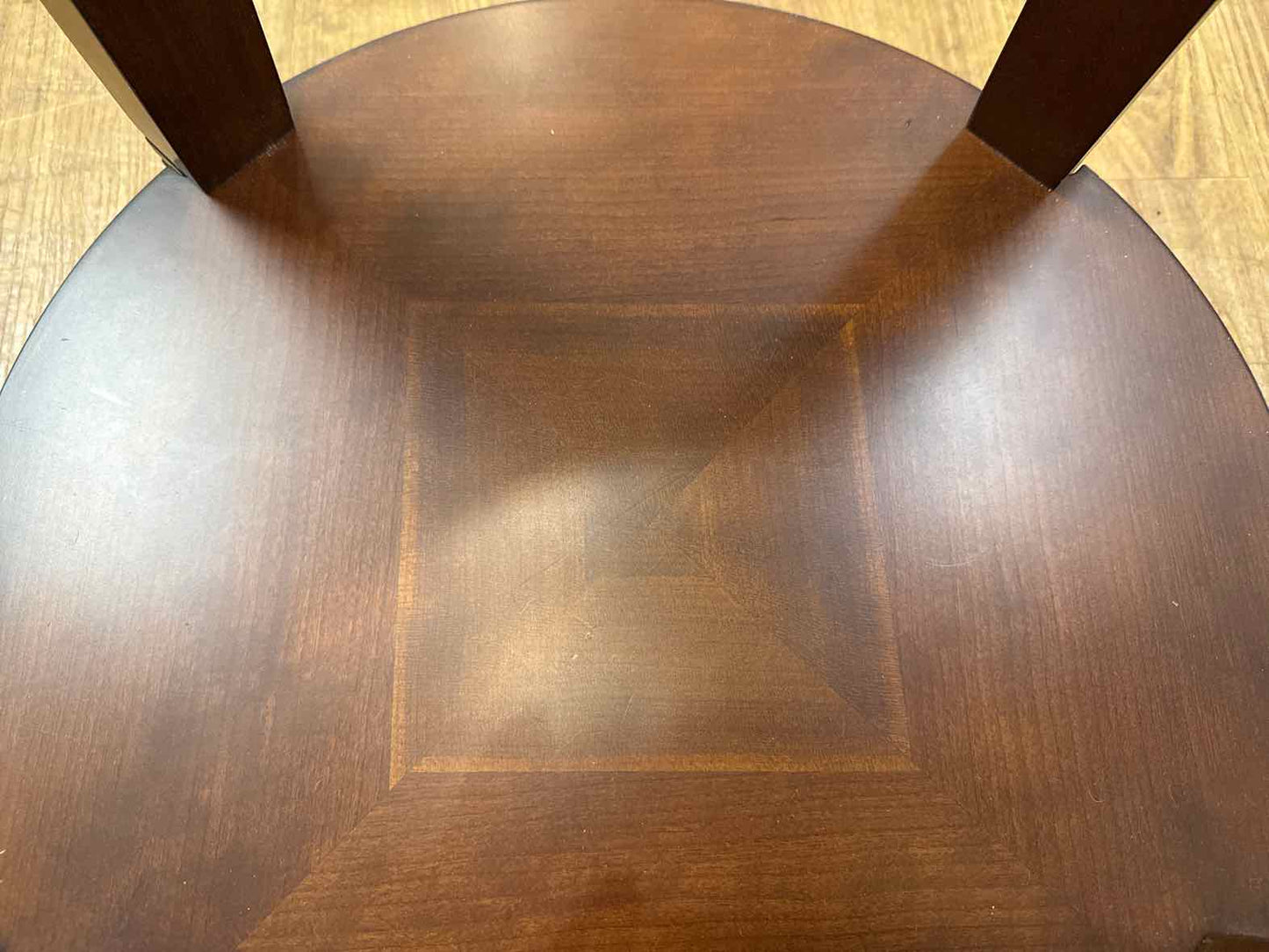 Bassett Pair of Round Side Tables