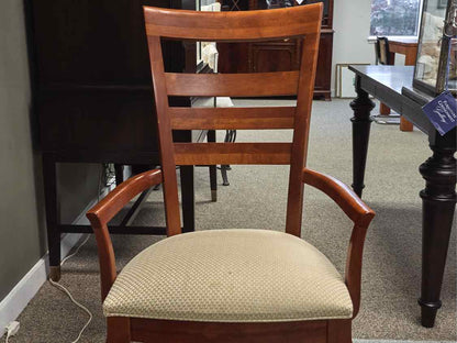 Stanley Expanding Dining Table & Set of 6 Chairs in Cherry