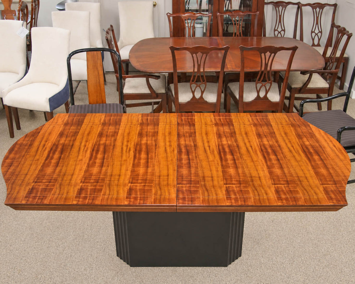 Henredon 'Elan Collection' Hawaiian Koa Wood Dining Table & 6 Chair Set