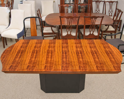 Henredon 'Elan Collection' Hawaiian Koa Wood Dining Table & 6 Chair Set
