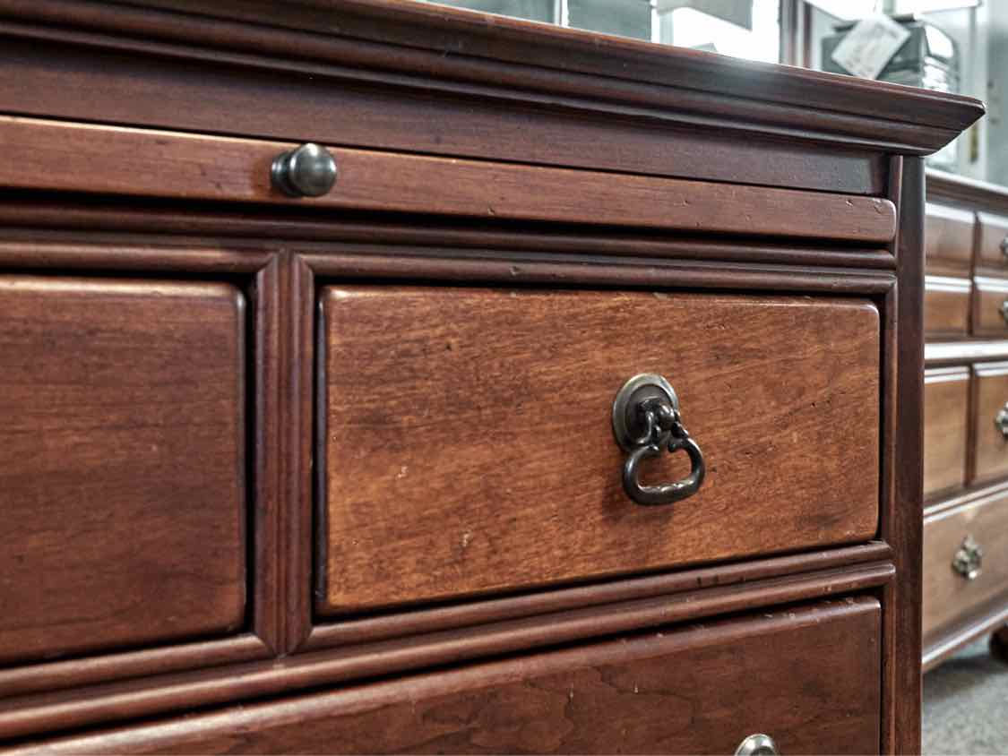 Pair of Bob Timberlake for Lexington Cherry Four Drawer Bedside Chests