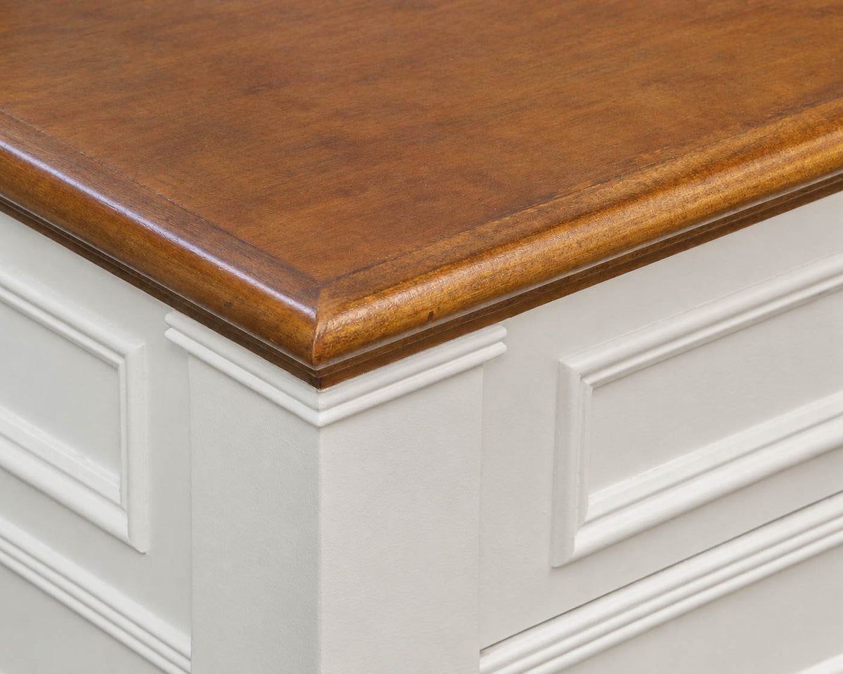 Solid Wood Two Tone Sideboard