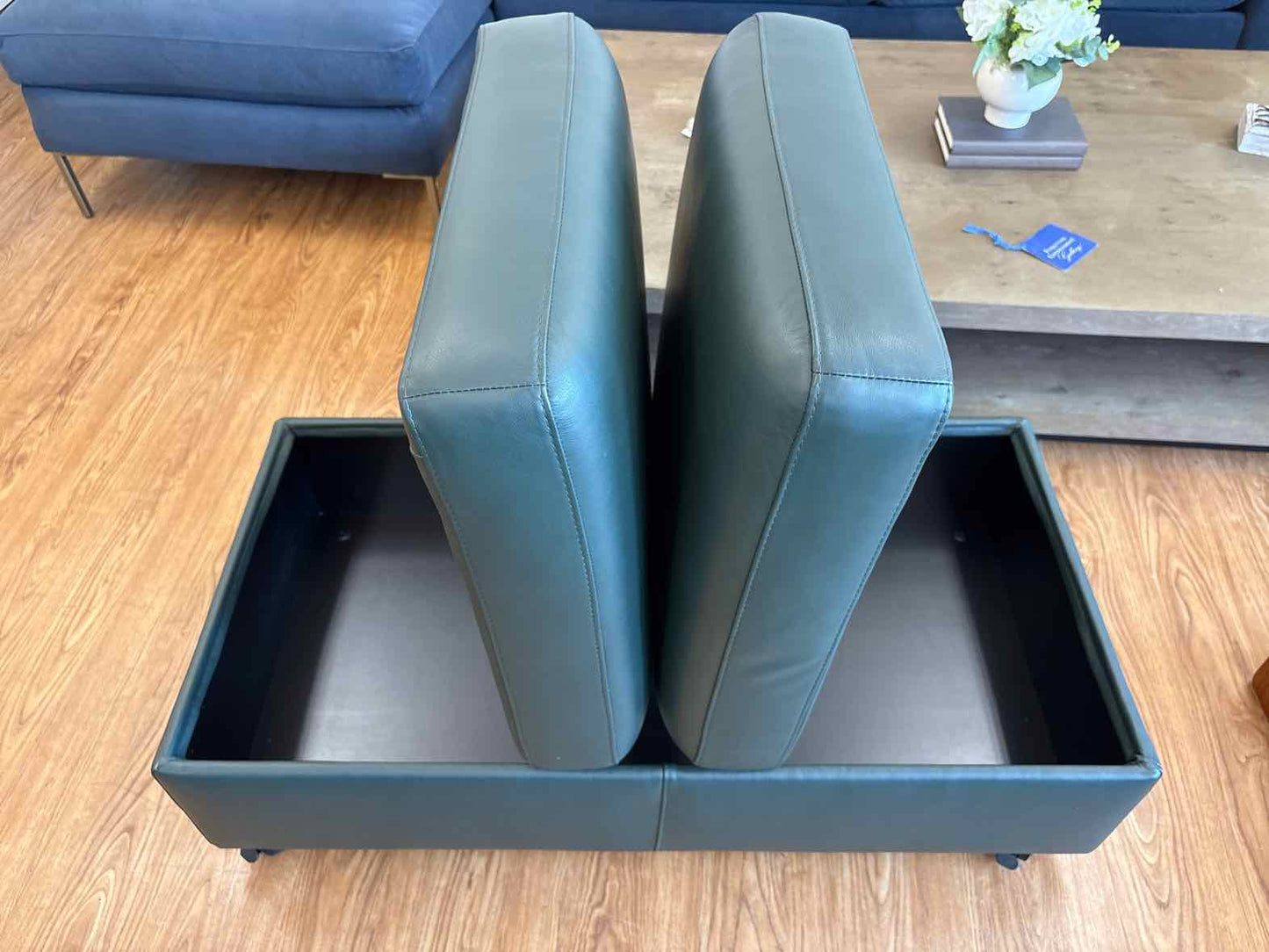 Ekornes Stressless 'Arion' Home Theater Recliner Sofa w/ Ottoman
