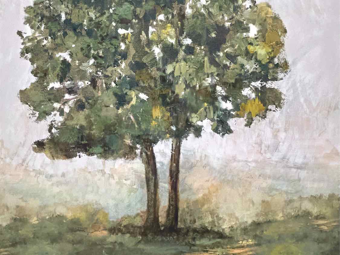 'Country Side Growth I' Framed Print