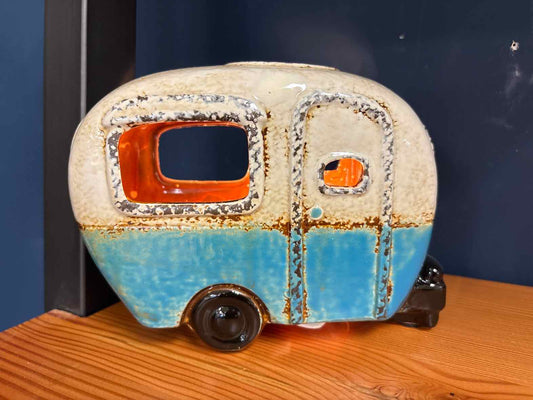Ceramic Camper Lamp