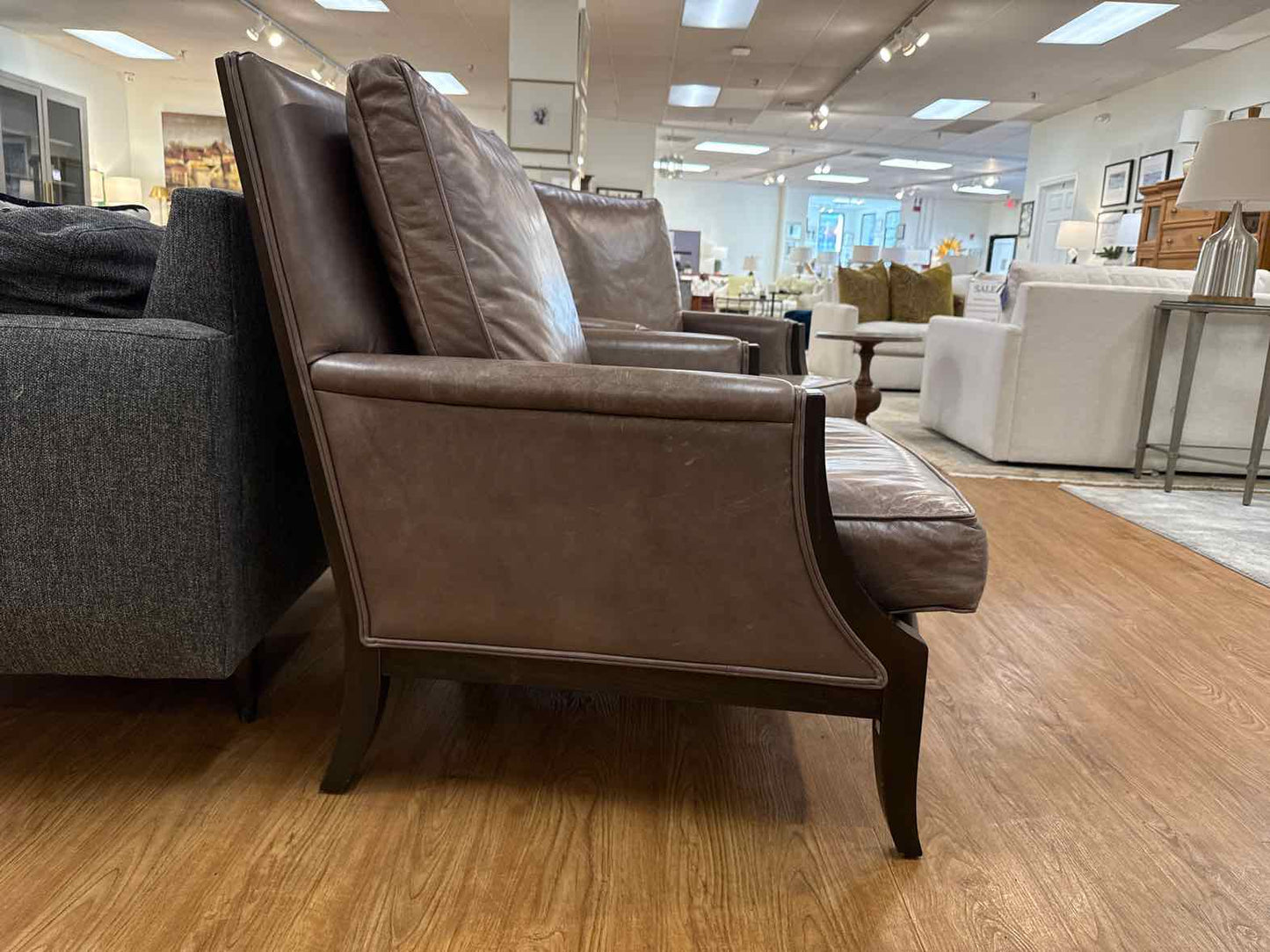 Ethan Allen Pair Of  'Grayson' Lounge Chairs