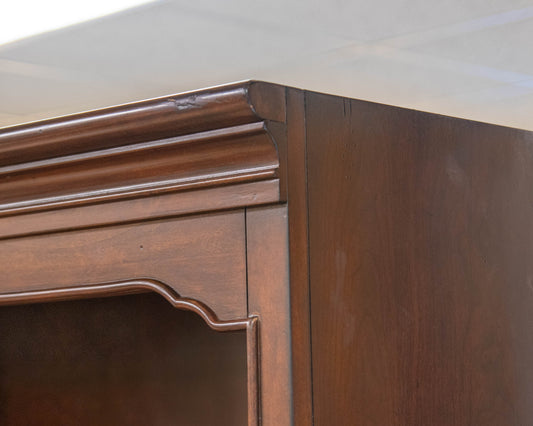 Tall Dark Cherry Bookcase